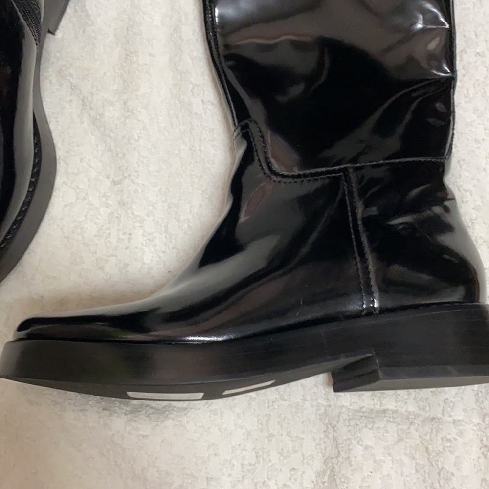 FP x Jeffrey Campbell Black Leather Boots - Picture 6 of 10